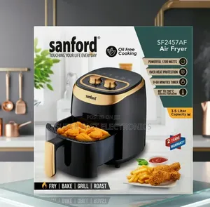 Sanford Air Fryer 3.5l – 1200w Oil-Free Cooking With Timer
