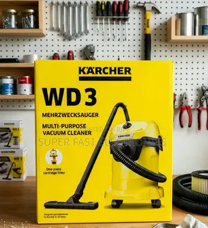 Karcher Wd 3 Vacuum Cleaner Wet Dry Cleaning With Powerful Suction