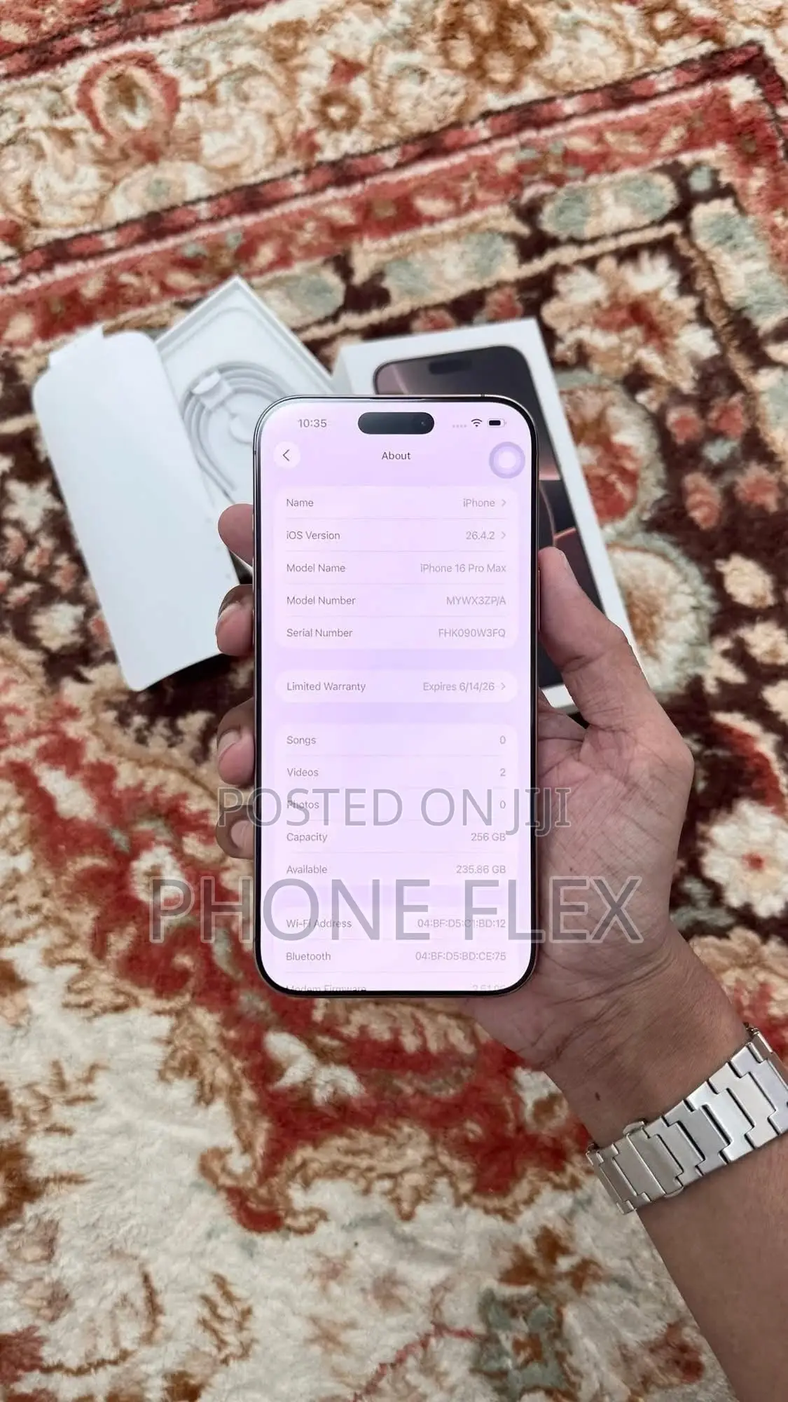 Apple iPhone 16 Pro Max 256 GB Gold