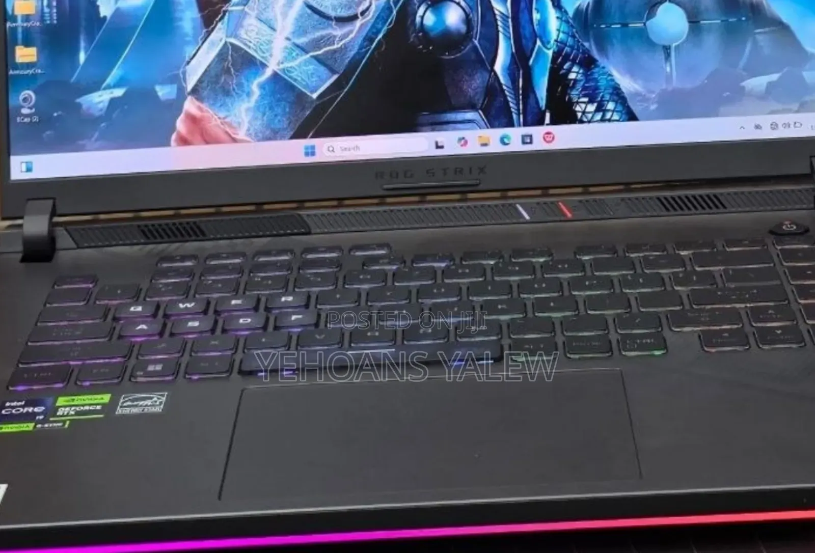 New Laptop Asus ROG Strix G16 G614 16GB Intel Core i9 SSD 1T