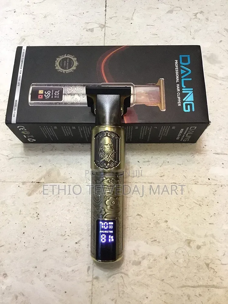 Daling Professional Hair Clipper የፀጉር መቁረጫ