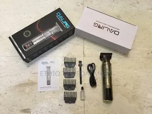 Daling Professional Hair Clipper የፀጉር መቁረጫ
