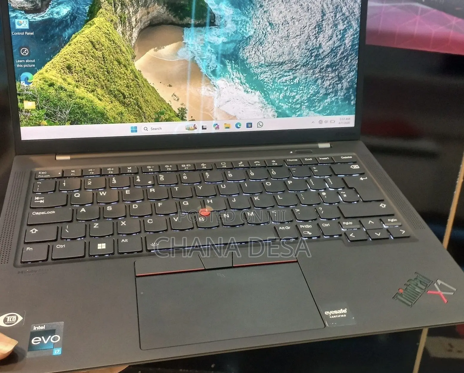 New Laptop Lenovo ThinkPad X1 Carbon 16GB Intel Core i7 SSD 1T