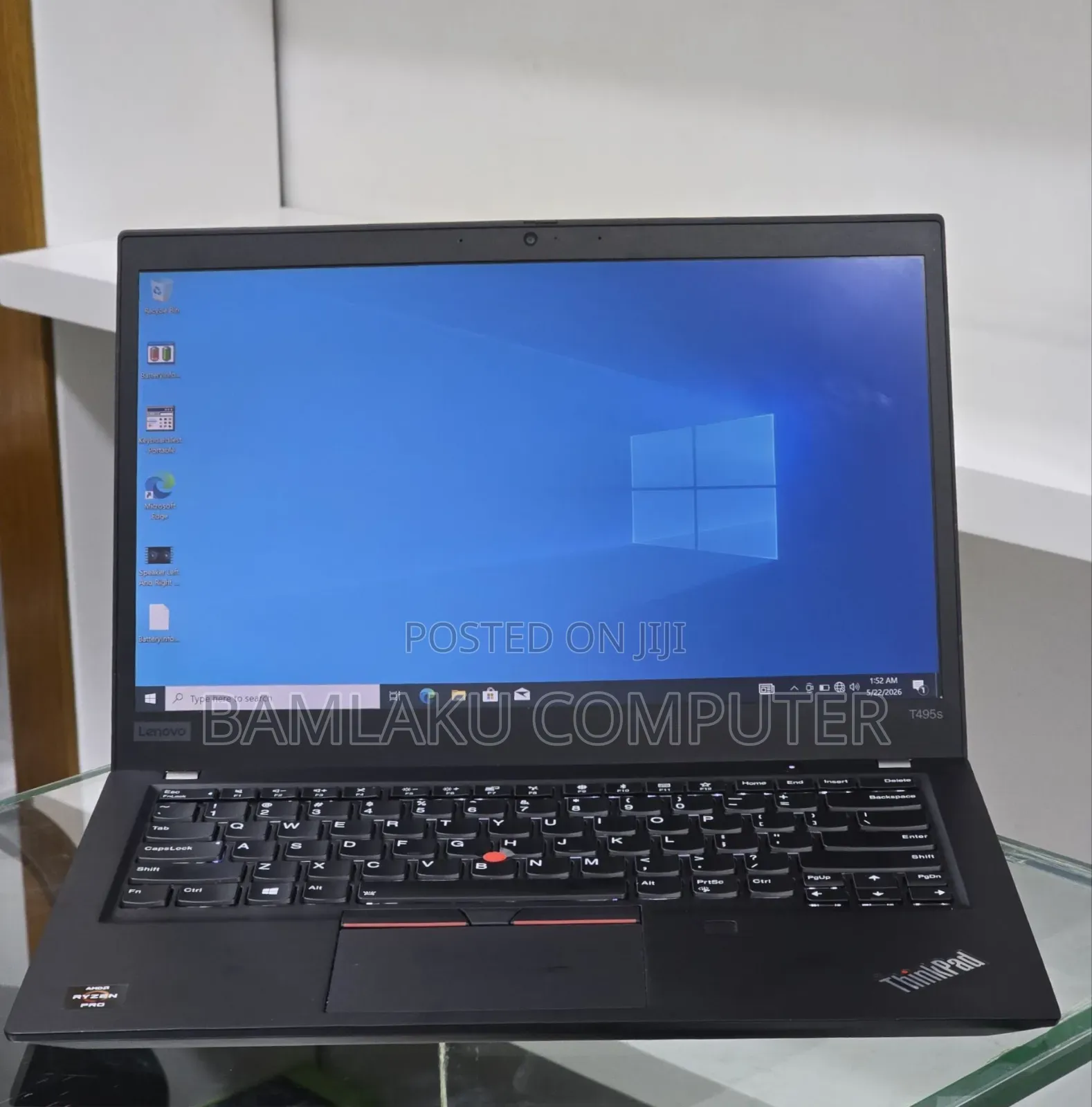 New Laptop Lenovo ThinkPad t495s 16GB AMD Ryzen 7 SSD 512GB