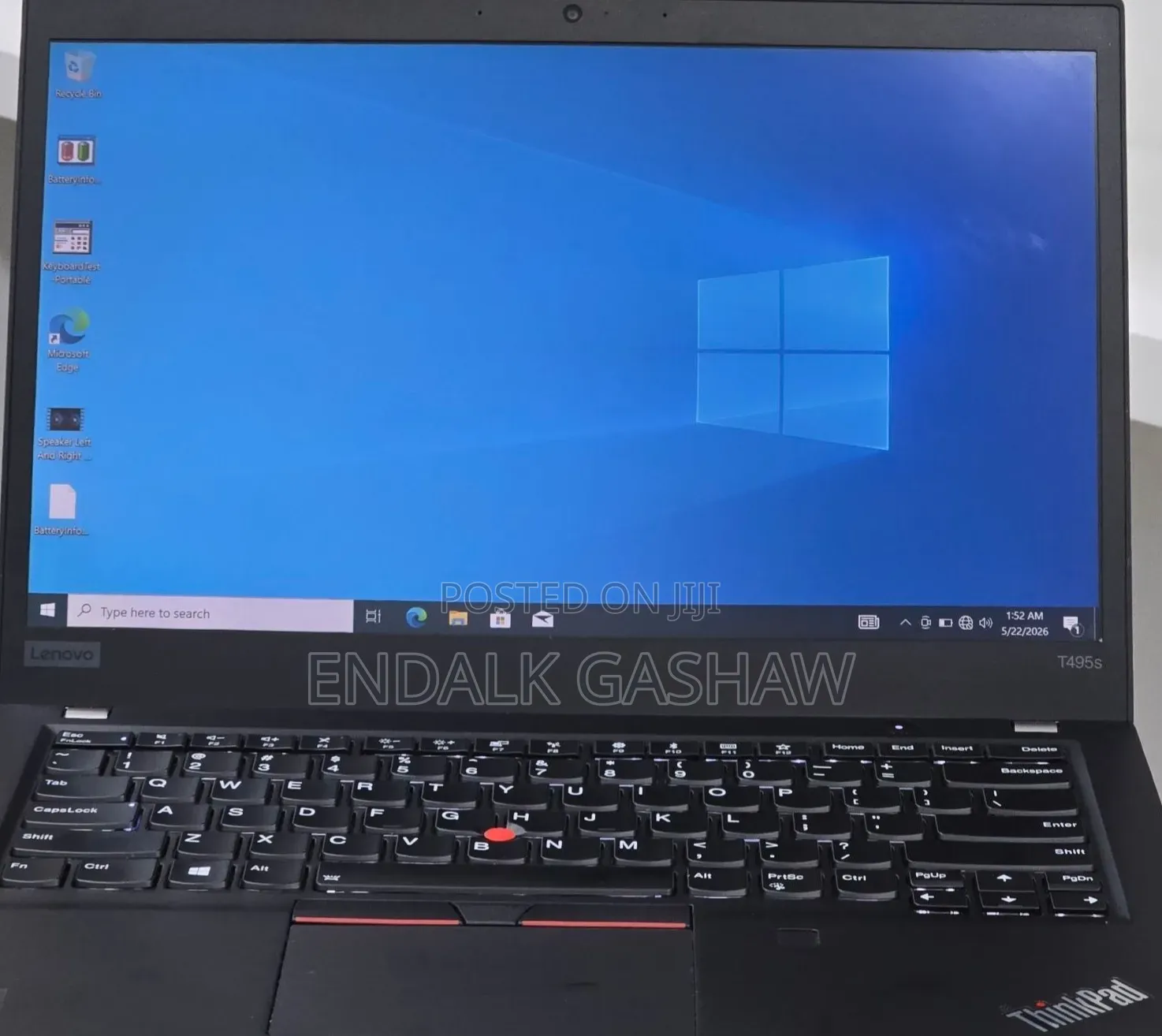 New Laptop Lenovo ThinkPad t495s 16GB AMD Ryzen 7 SSD 512GB