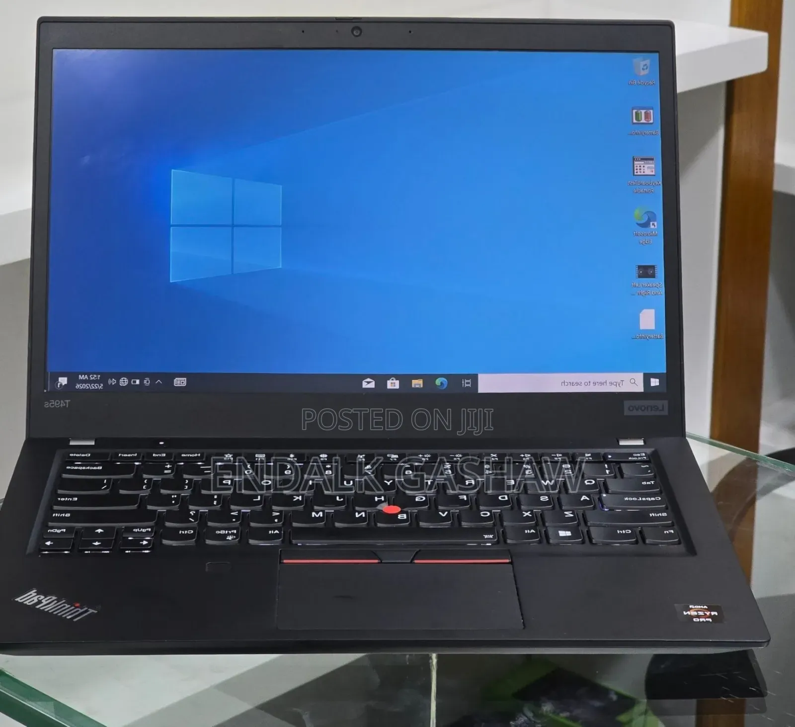 New Laptop Lenovo ThinkPad t495s 16GB AMD Ryzen 7 SSD 512GB