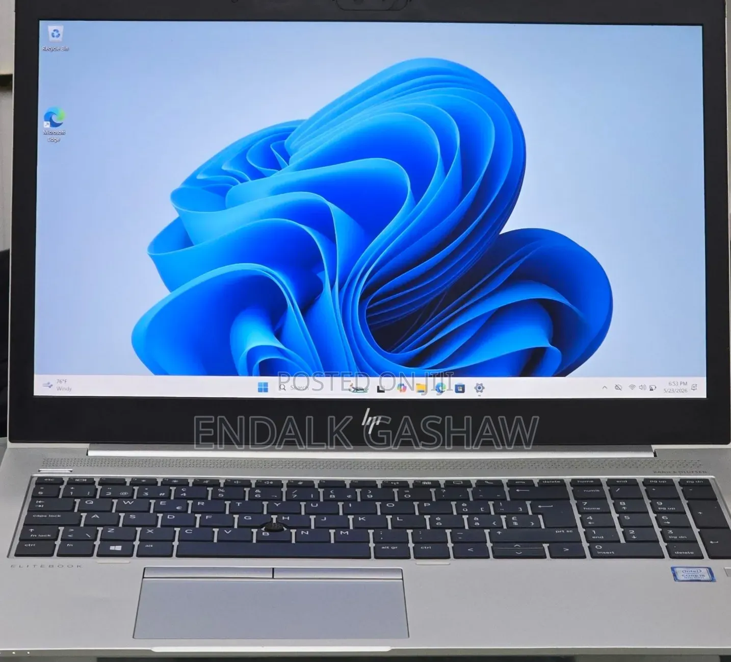 New Laptop HP EliteBook 850 G5 16GB Intel Core i5 SSD 512GB
