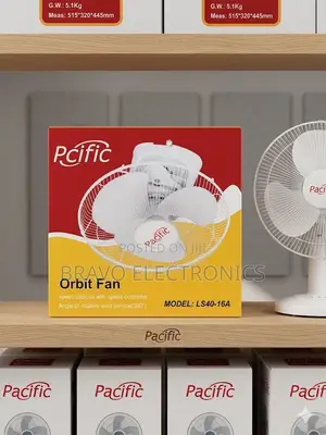 Pacific Orbit Fan – 360° Ventilator Cooling | Premium Airflow