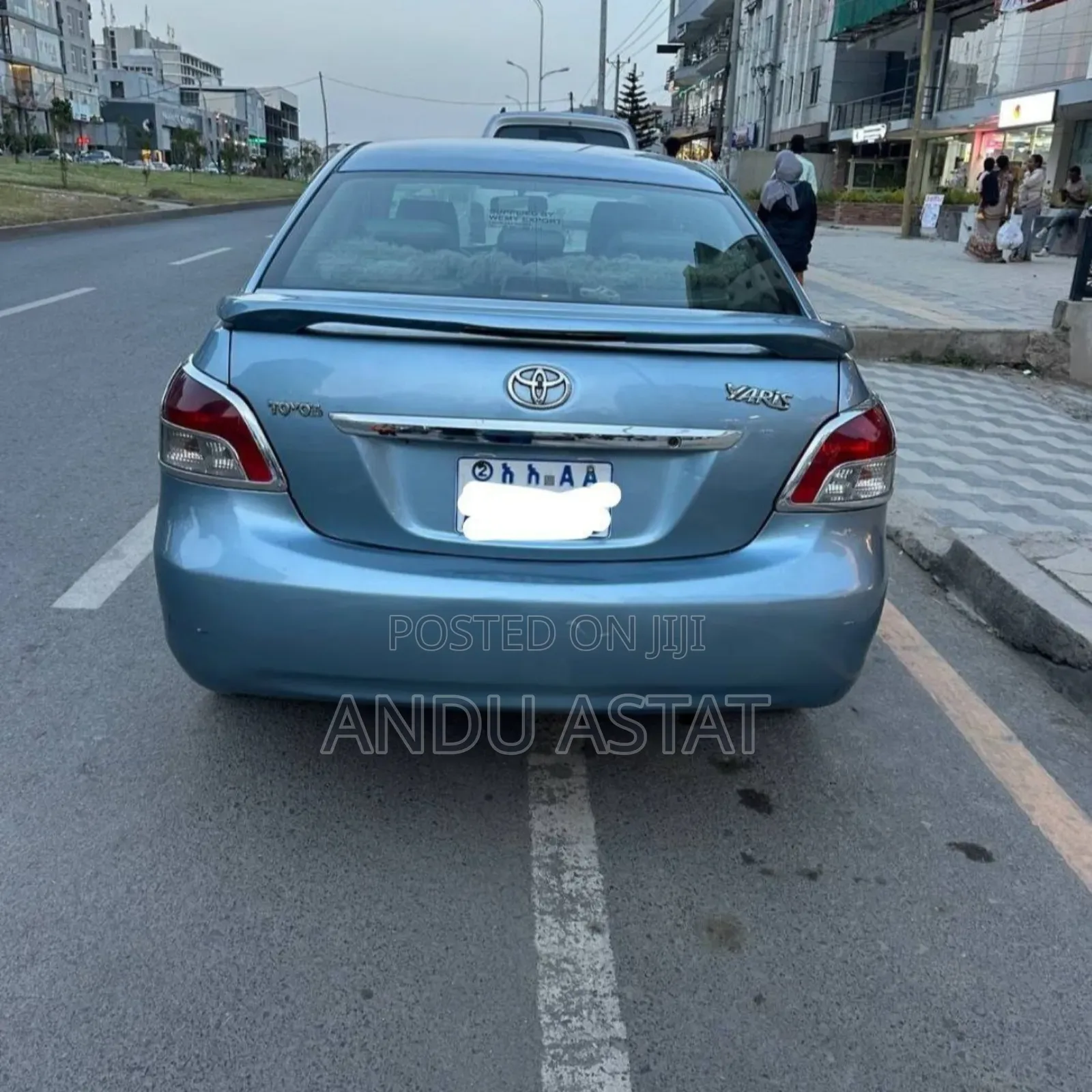 Toyota Yaris 2008 Blue