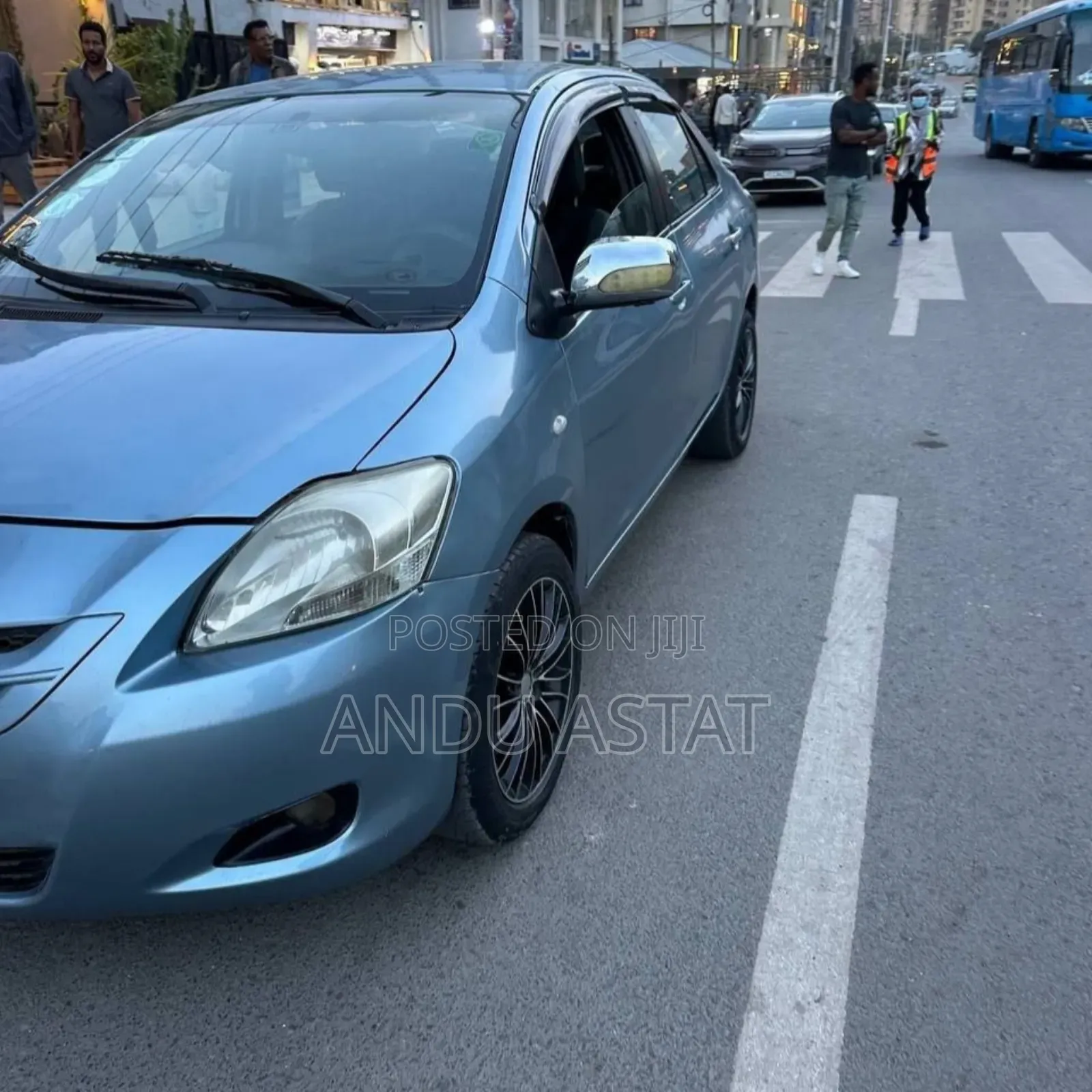 Toyota Yaris 2008 Blue