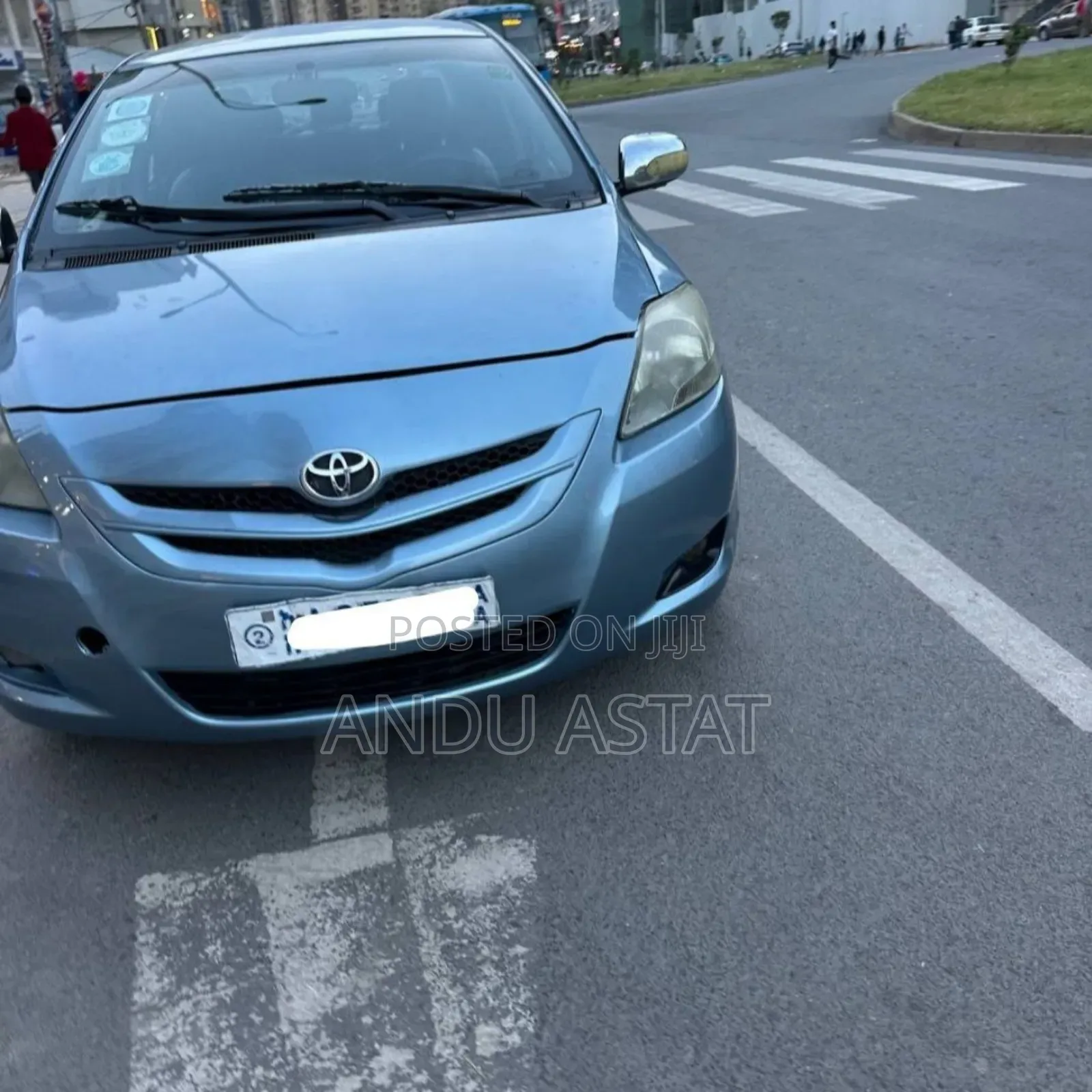 Toyota Yaris 2008 Blue