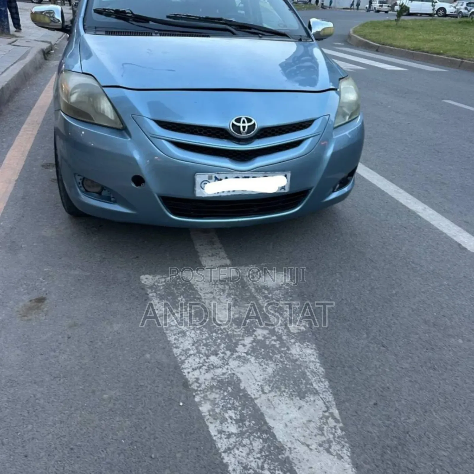 Toyota Yaris 2008 Blue