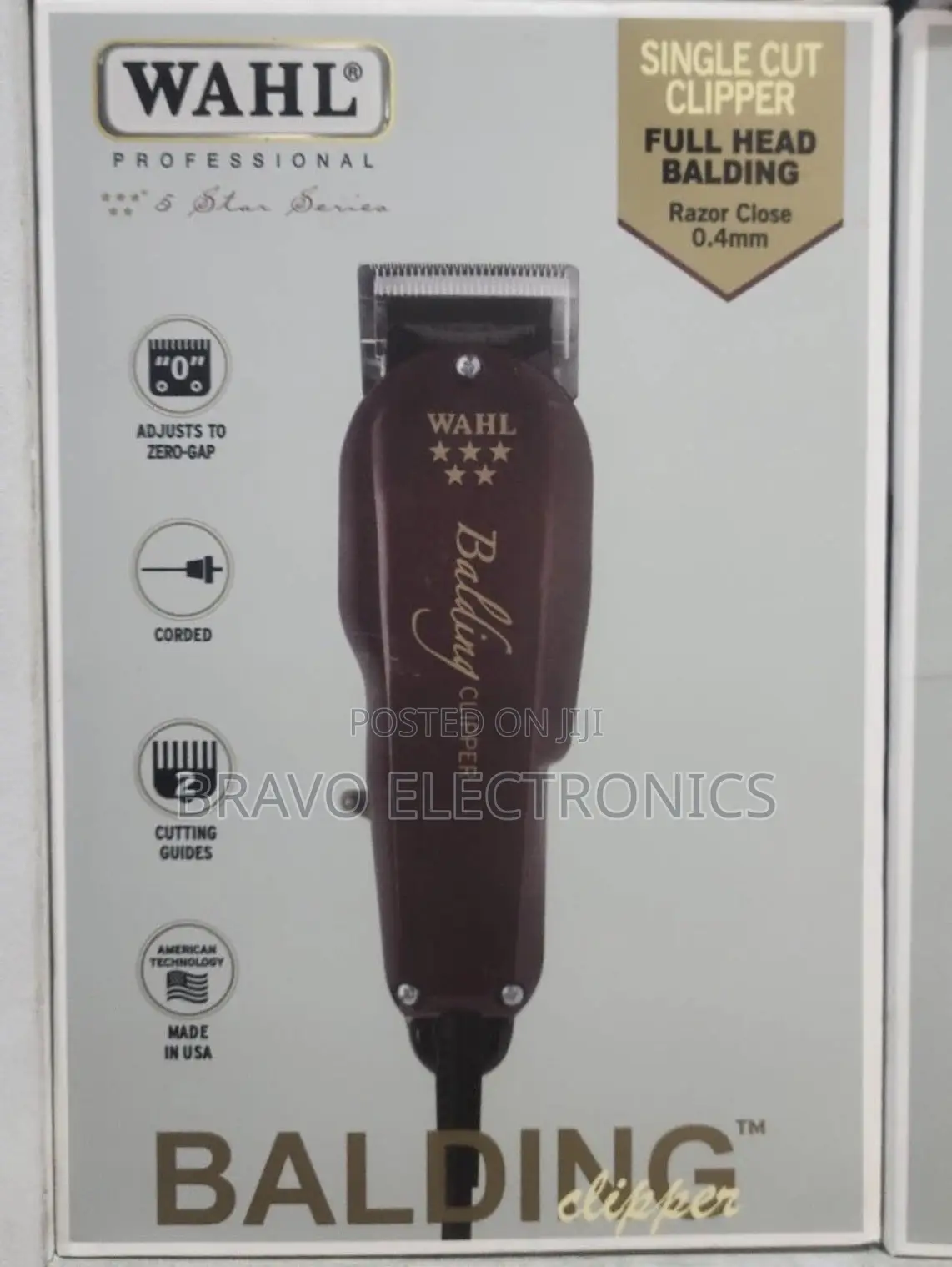 Wahl Professional 5-Star Balding Clipper