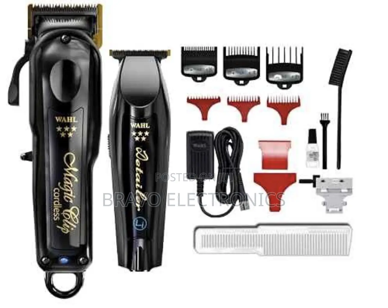 Wahl Professional 5-Star Cordless Barber Combo in Black