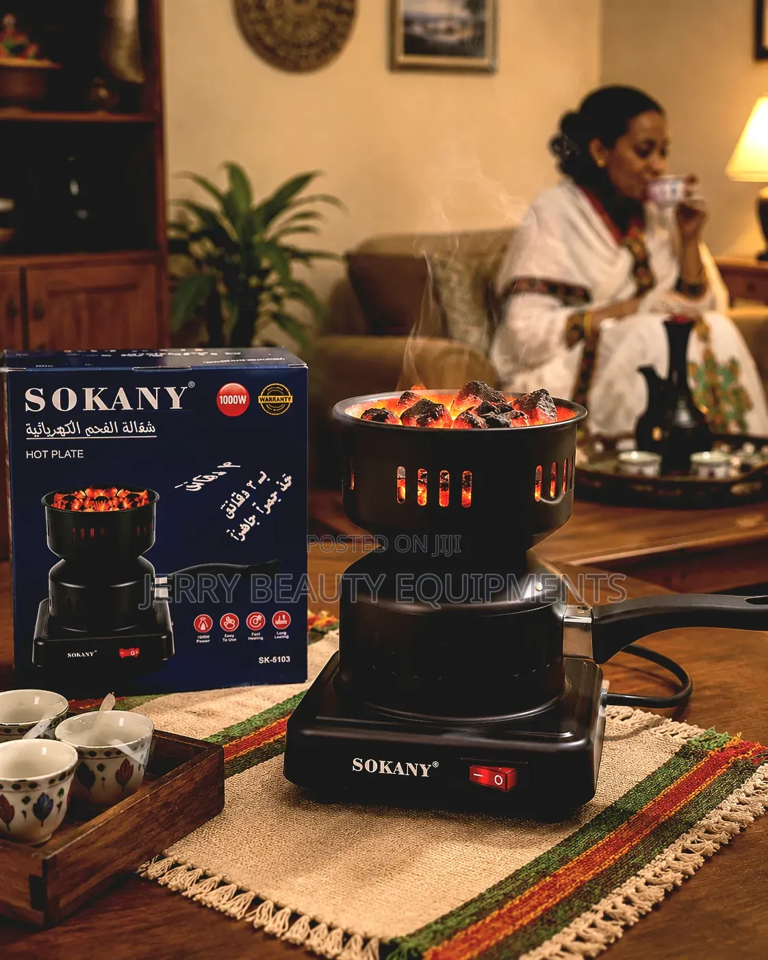 Sokany 5103 Electric Charcoal Burner