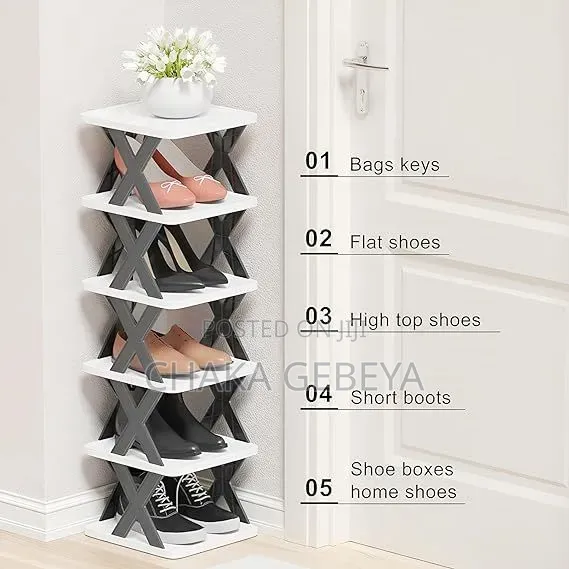 Stackable Shoe Rack – Easy Assemble – Addis