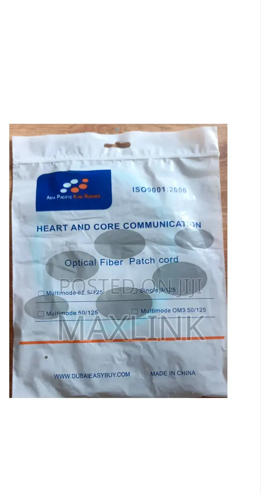 Fiber Optics Patch Cord