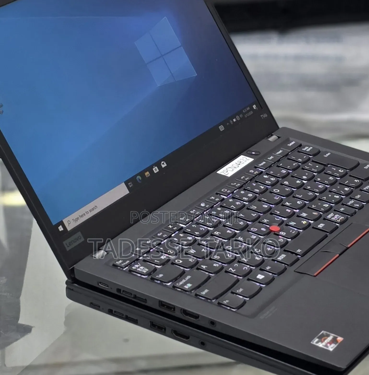 New Laptop Lenovo ThinkPad T14s Gen 1 16GB AMD Ryzen 5 SSD 512GB