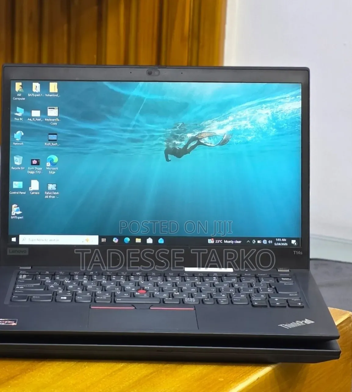 New Laptop Lenovo ThinkPad T14s Gen 1 16GB AMD Ryzen 5 SSD 512GB