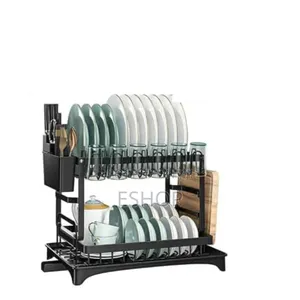 2-tier Water-direct Drying Rack – No More Puddles