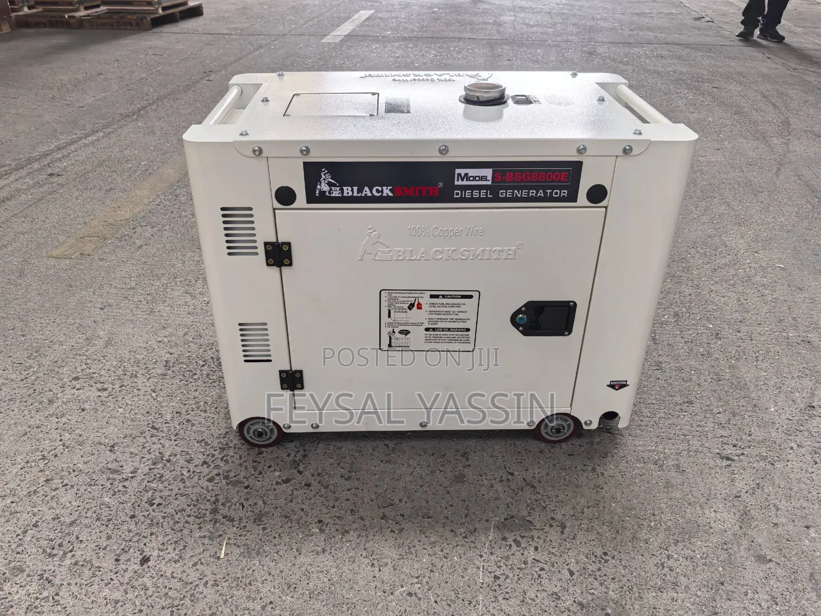 Blacksmith Diesel Generator 6.5kw