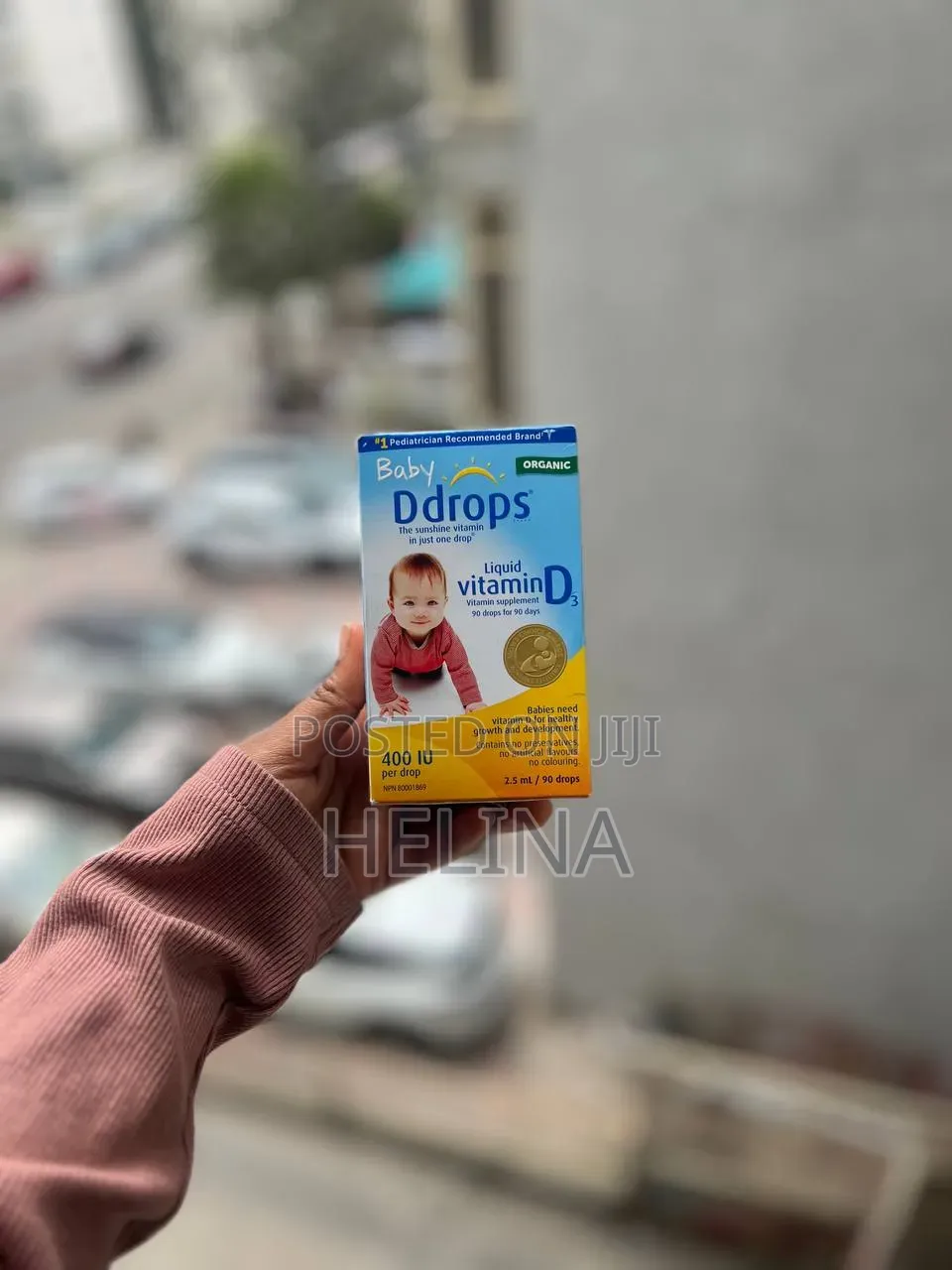 Baby D Drops Liquid Vitamin D3 400 Iu Per Drop Original From Canada