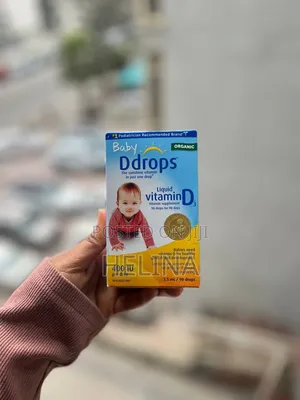 Pediatrician Recommended Brand Ddrops Baby Liquid Vitamin D3 400 Iu