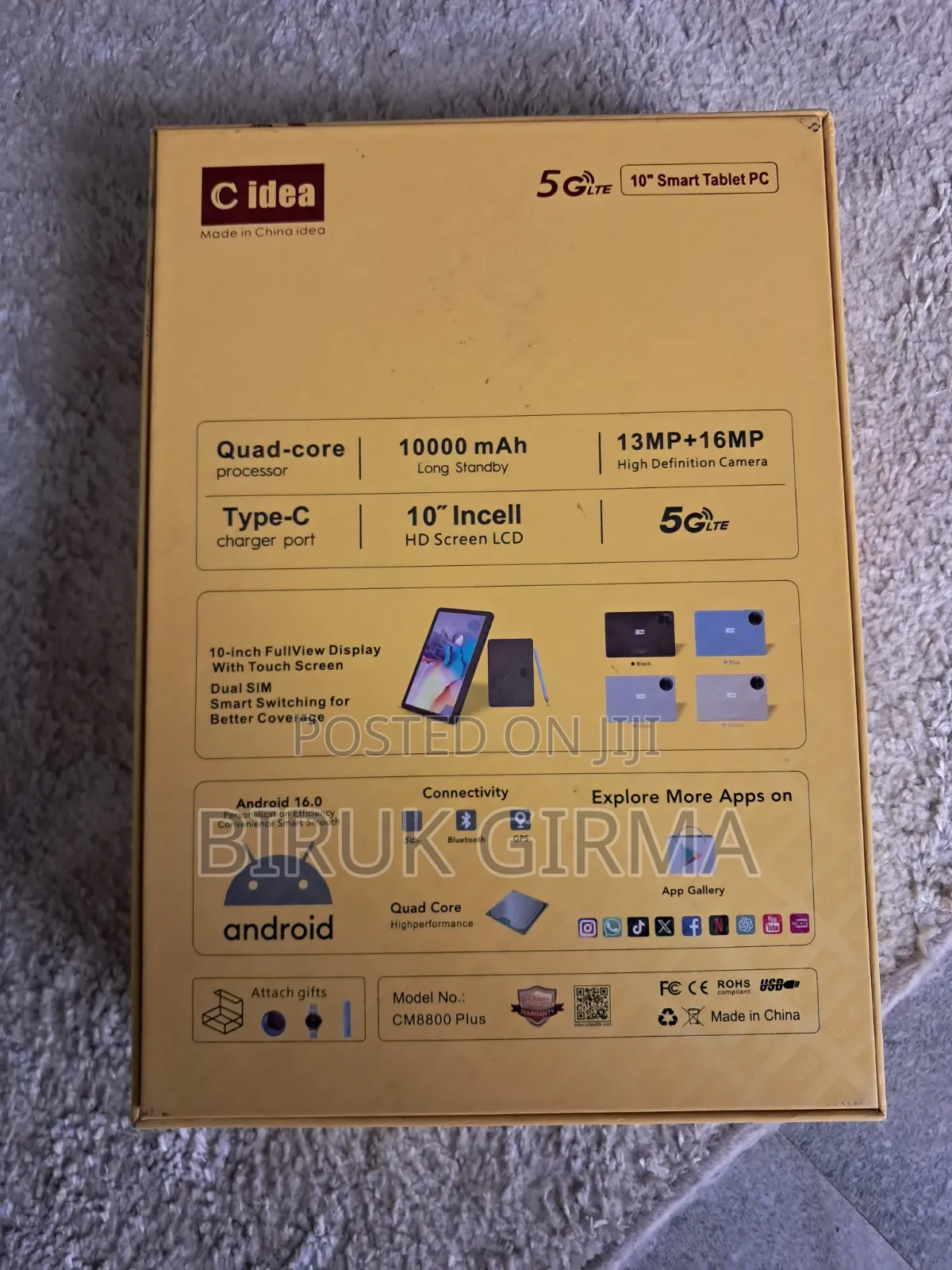 New C idea CM8800 Plus 1 TB Black