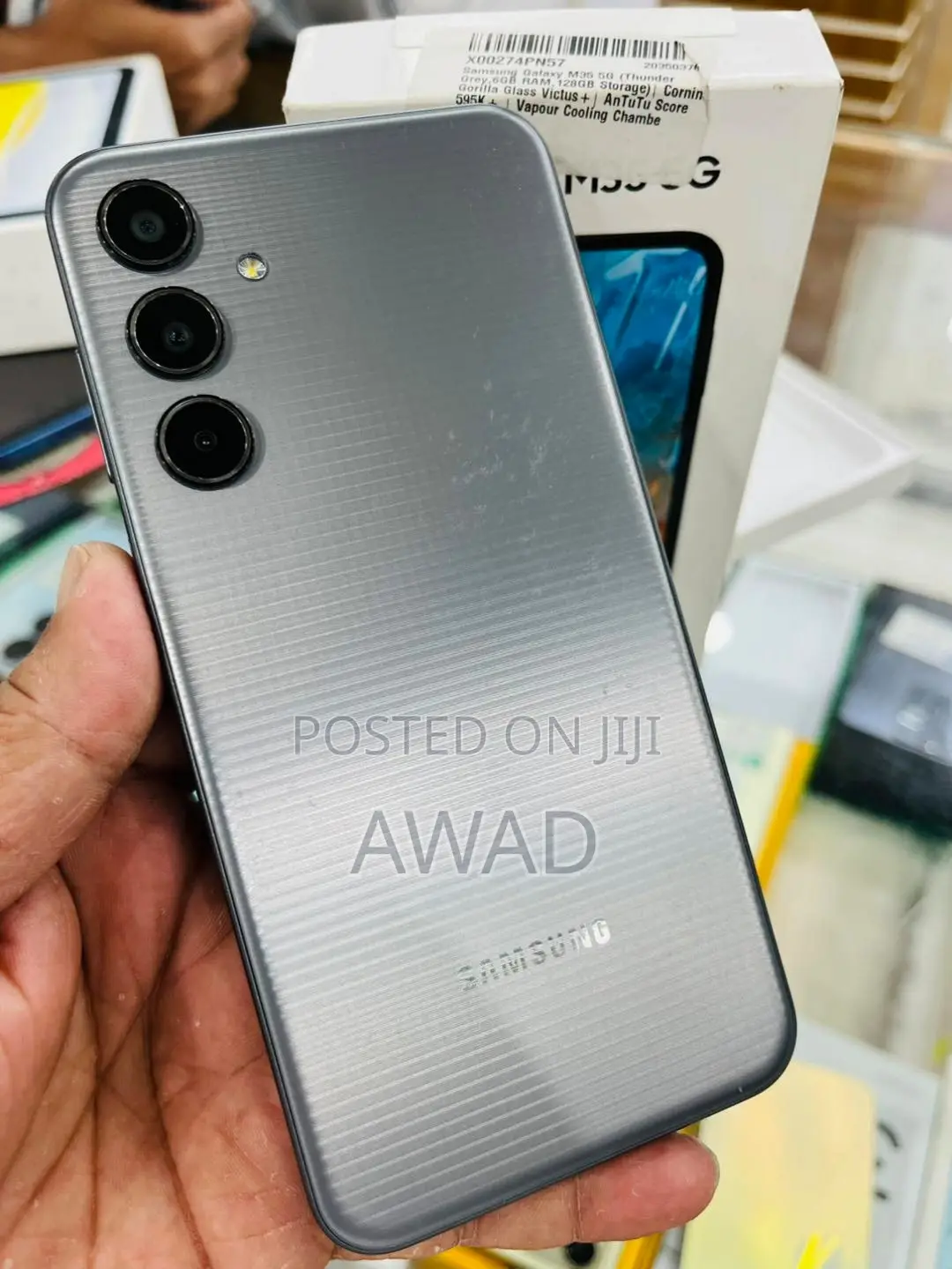 New Samsung Galaxy M35 128 GB Gray