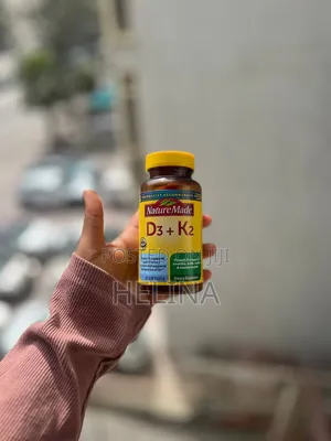 Nature Made Vitamin D3 + for Healthy Artery,Immune,Bone Teeth