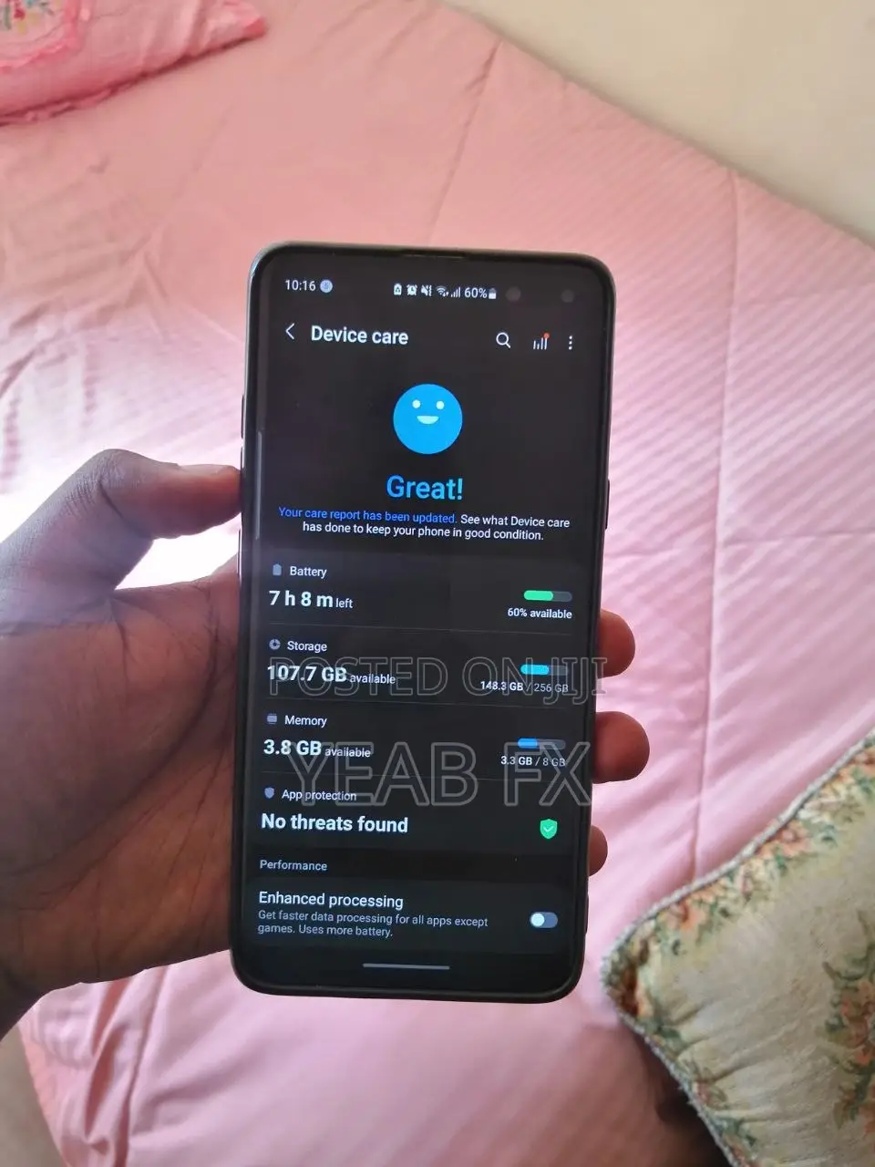 Samsung Galaxy S10 5G 256 GB Black
