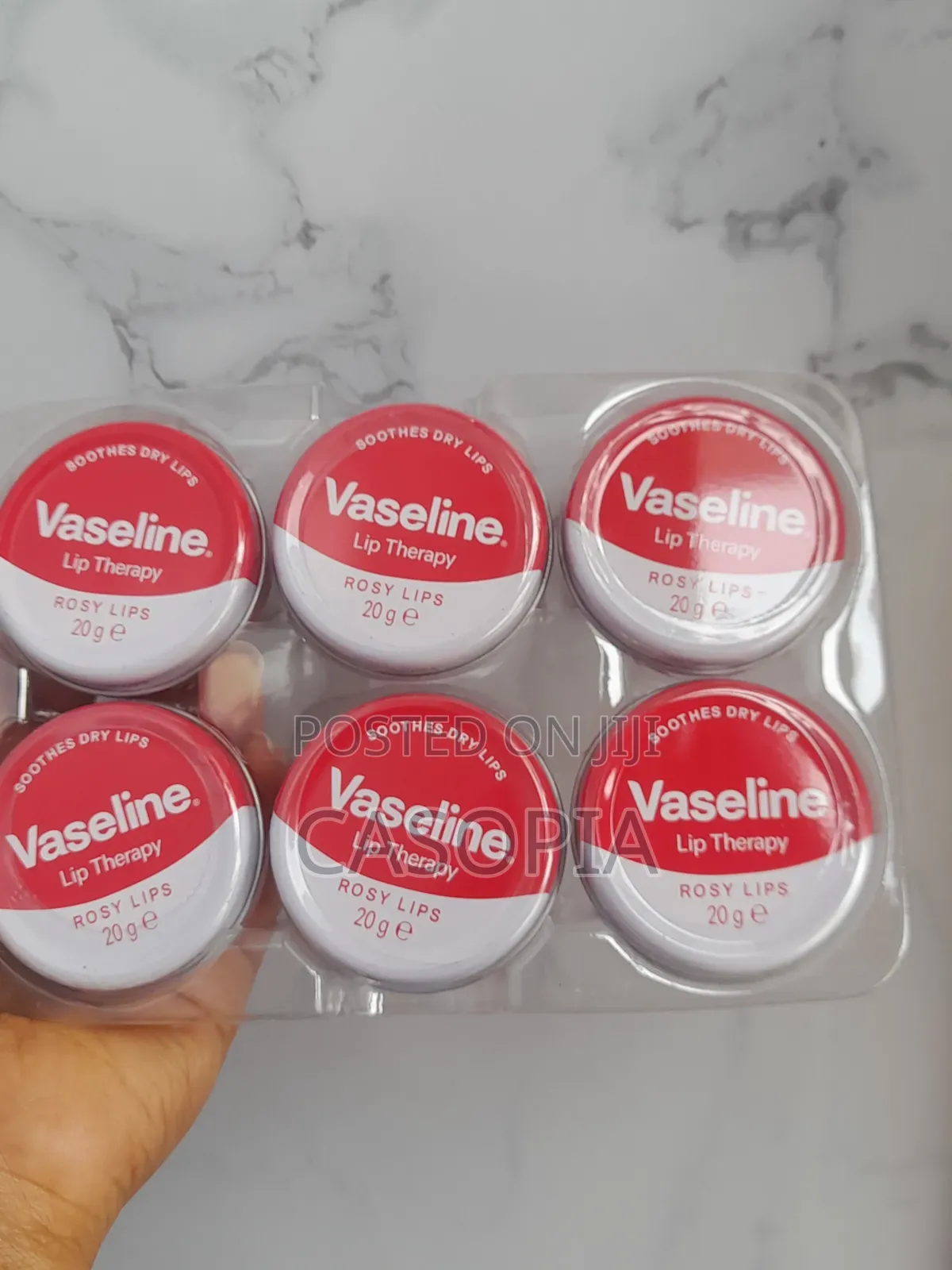 Vaseline Lip Balms