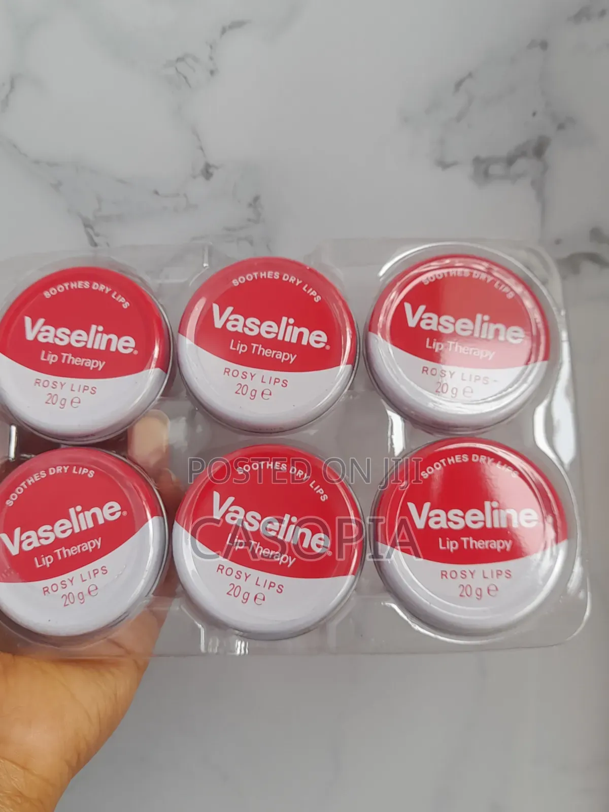 Vaseline Lip Balms