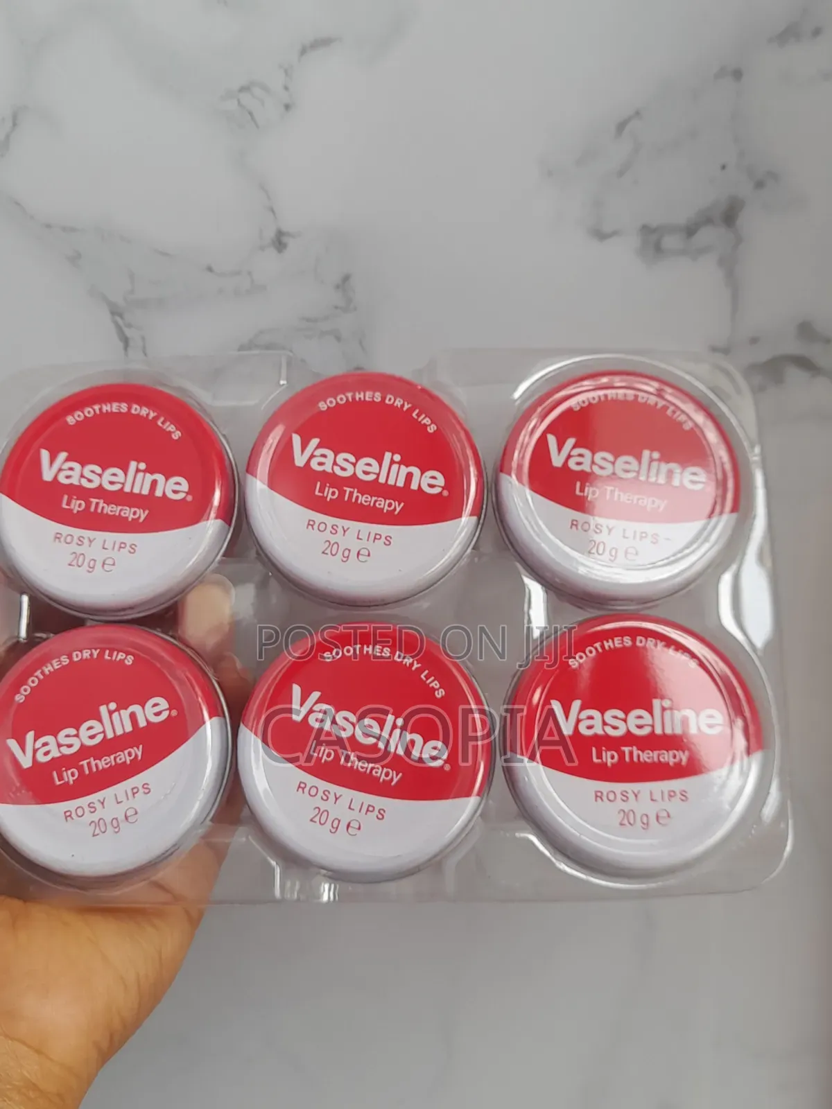 Vaseline Lip Balms