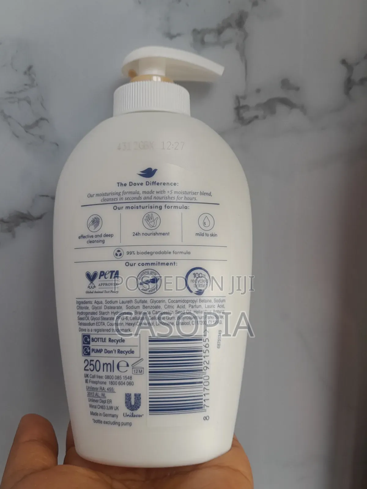 Dove Moisturizing Hand Wash