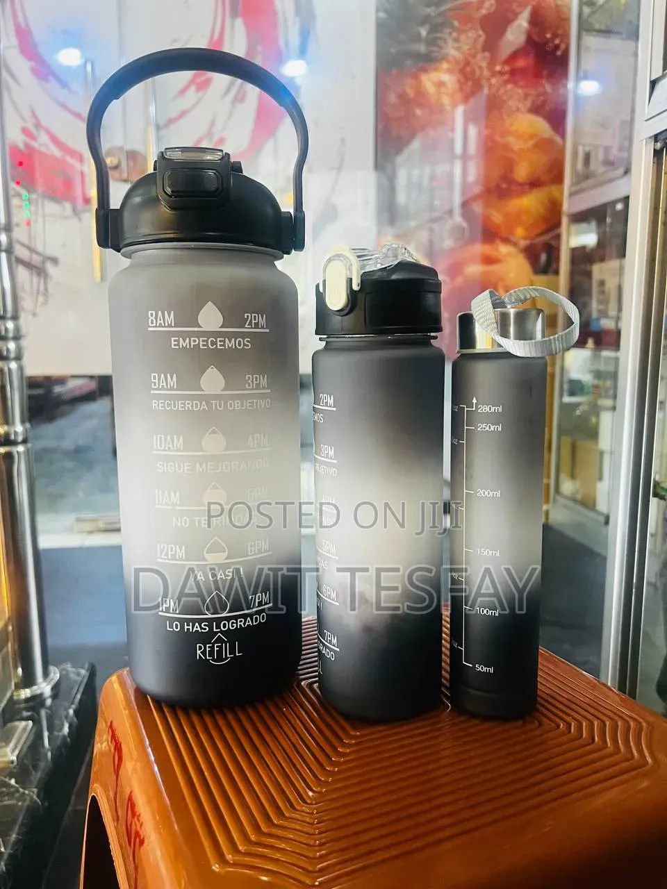 3 In 1 Water Bottle