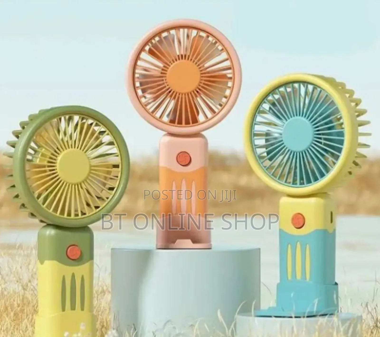 Rechargeable Mini Desktop Fan