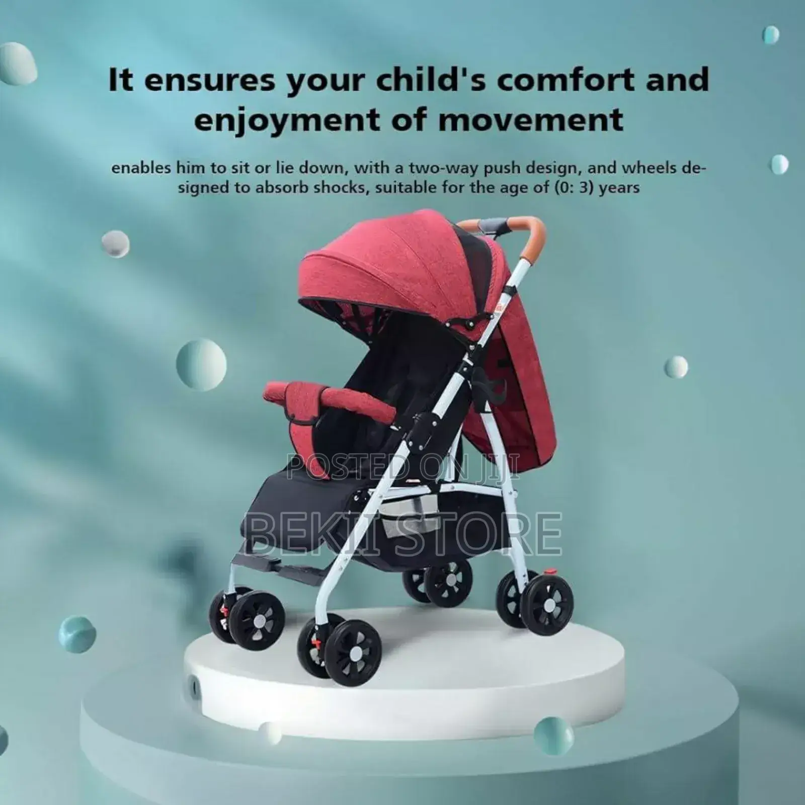 Luxury Foldable Baby Stroller