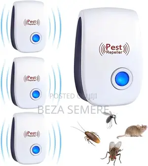 Ultra Sonic Pest Repeller በረሮ ቢንቢ አይጥ ሸረሪት Vfsa23