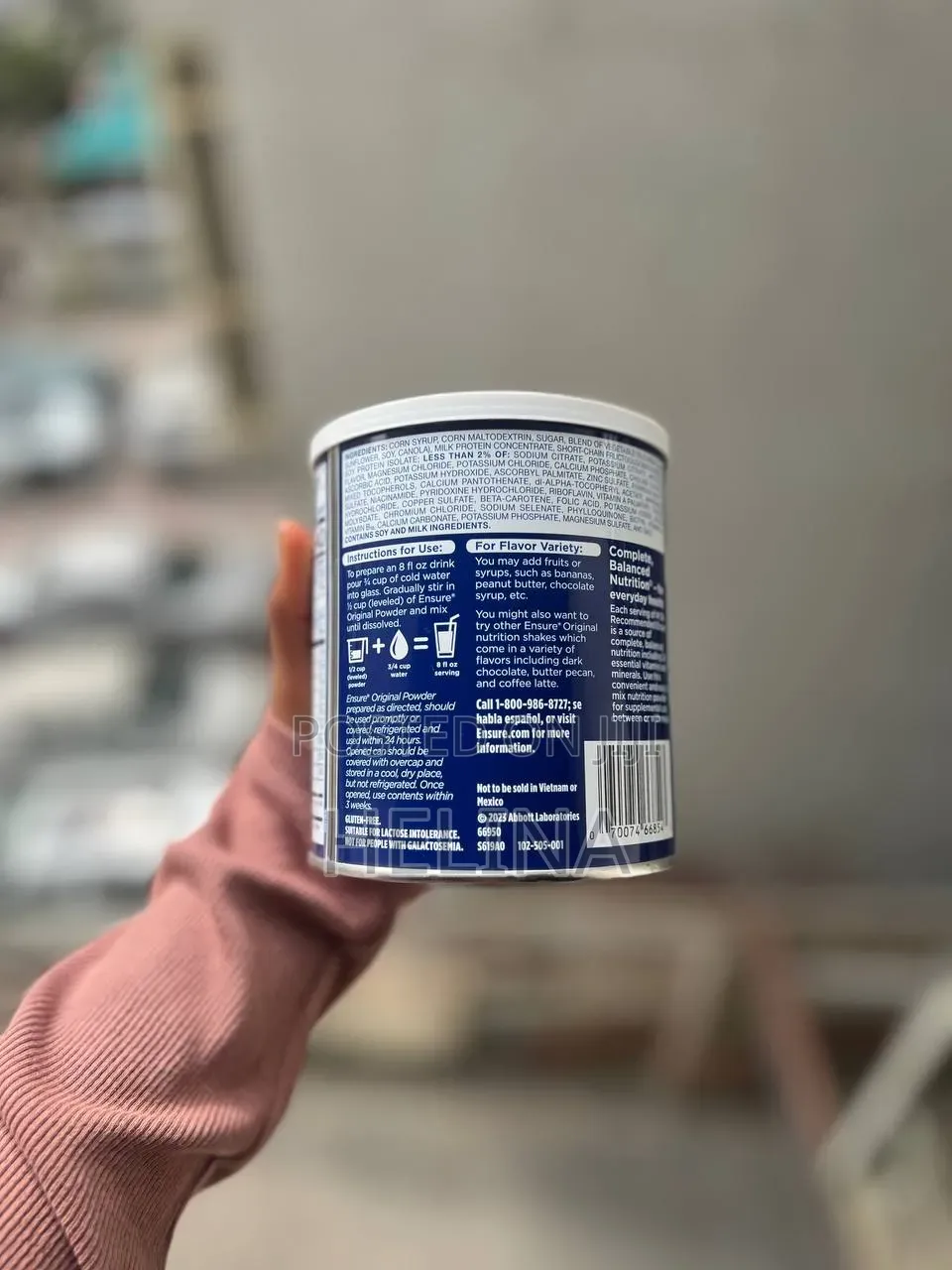Ensure Original Nutrition Powder 8g Protein 240 Calorie 24vit Minerals