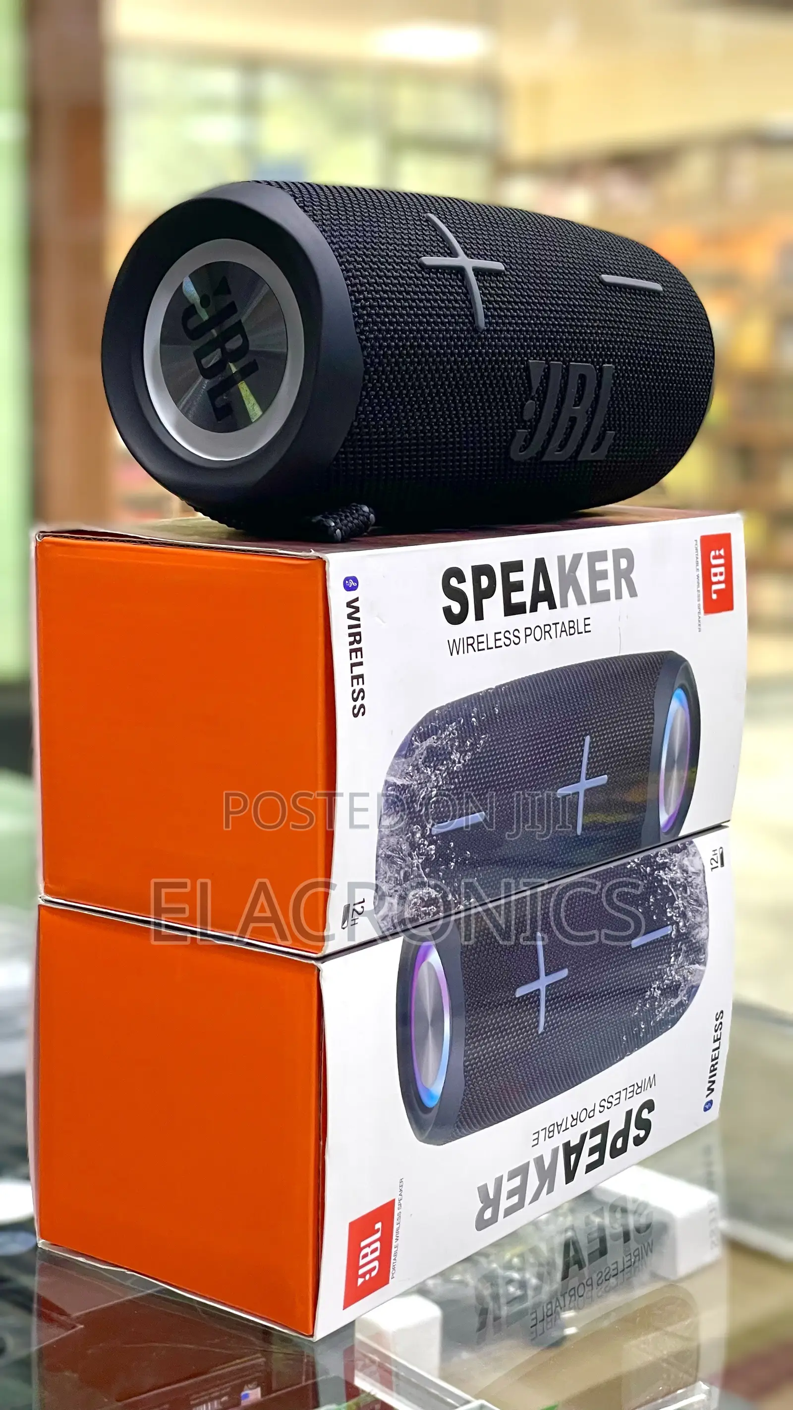 JBL Pulse 5 Portable Wireless Speaker - 12h Battery - New