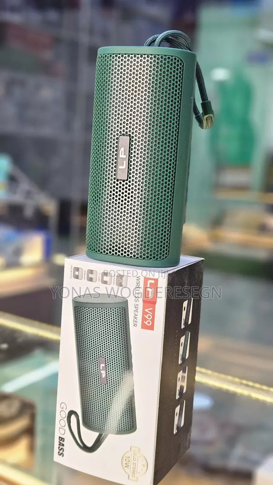 Lp V99 Wireless Bluetooth Speaker – Powerful Bass & Portable Sound