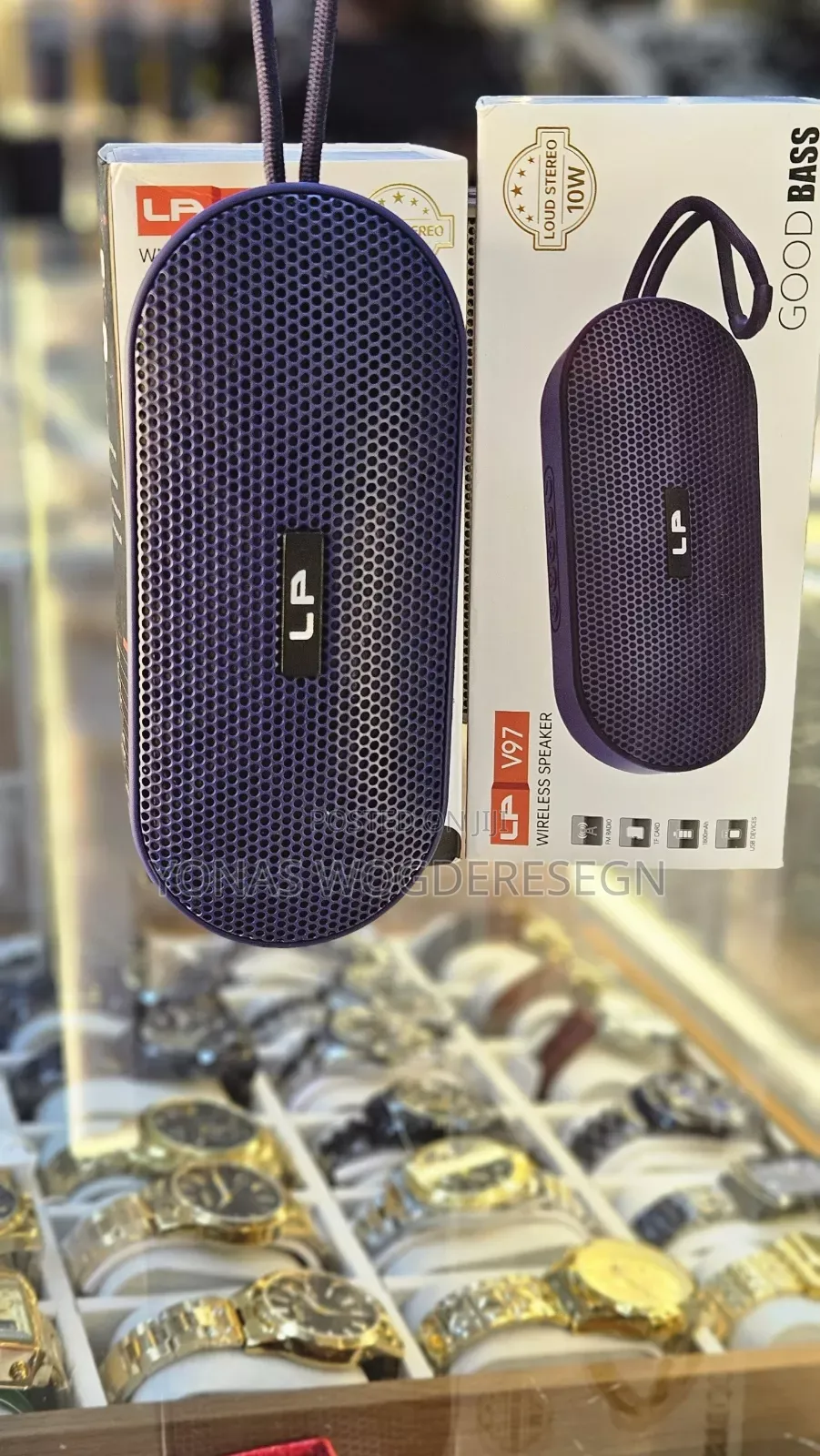 Lp V97 Wireless Bluetooth Speaker – Super Bass Portable Speaker