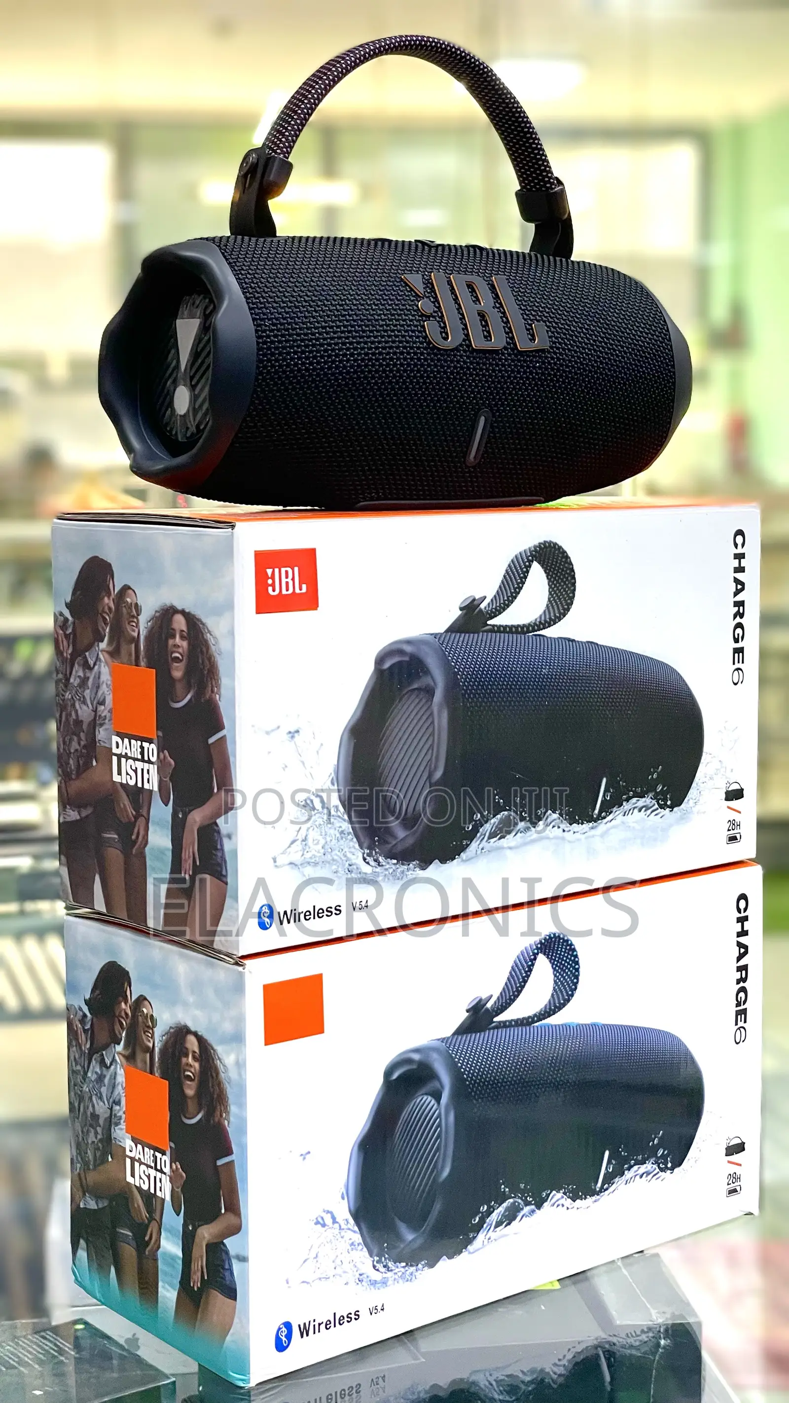 JBL Charge 6 Speaker (Portable Bluetooth Waterproof)