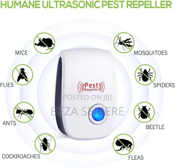 Ultra Sonic Pest Repeller በረሮ ቢንቢ አይጥytzx458