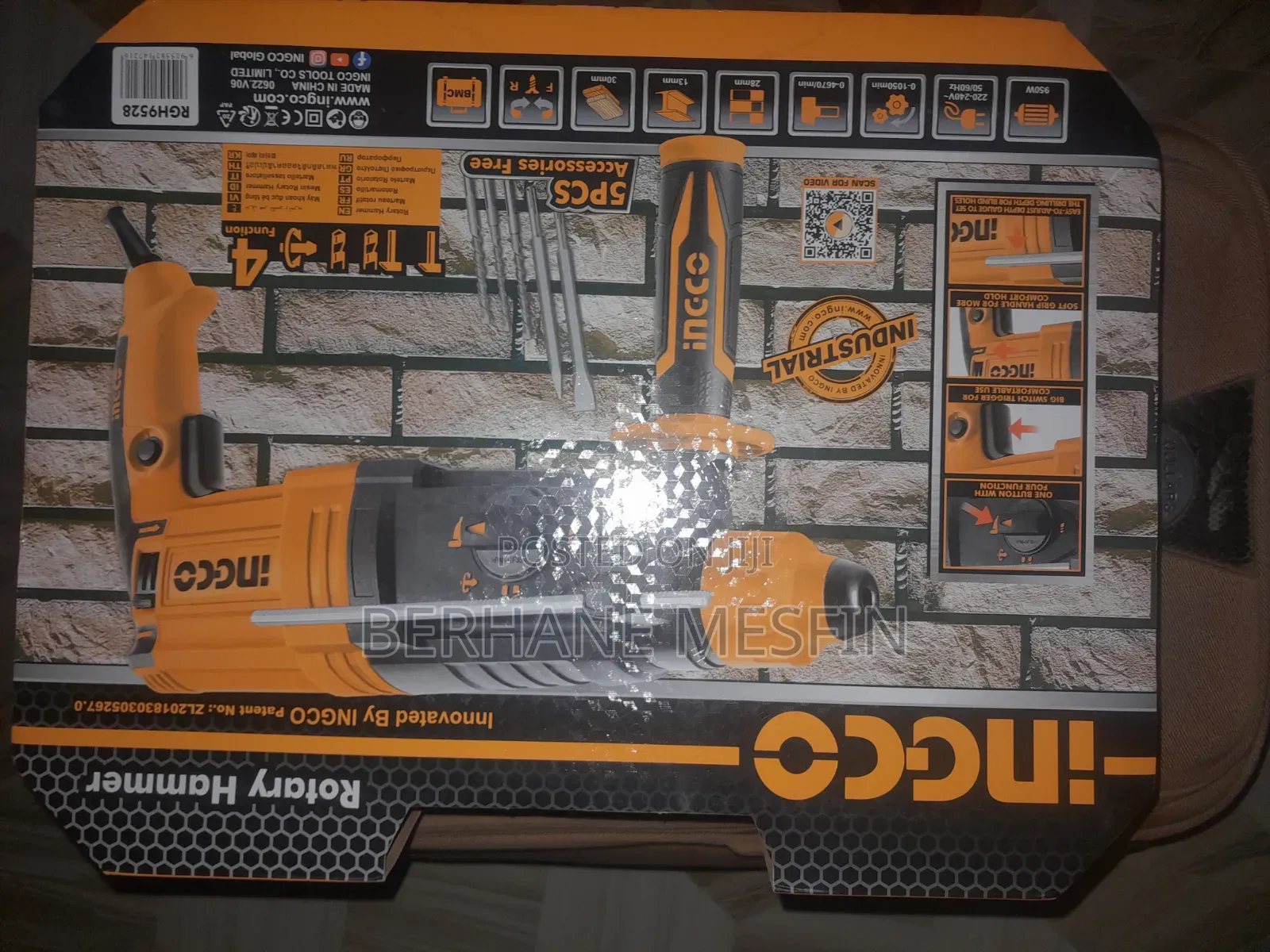 Ingco Rotary Hammer