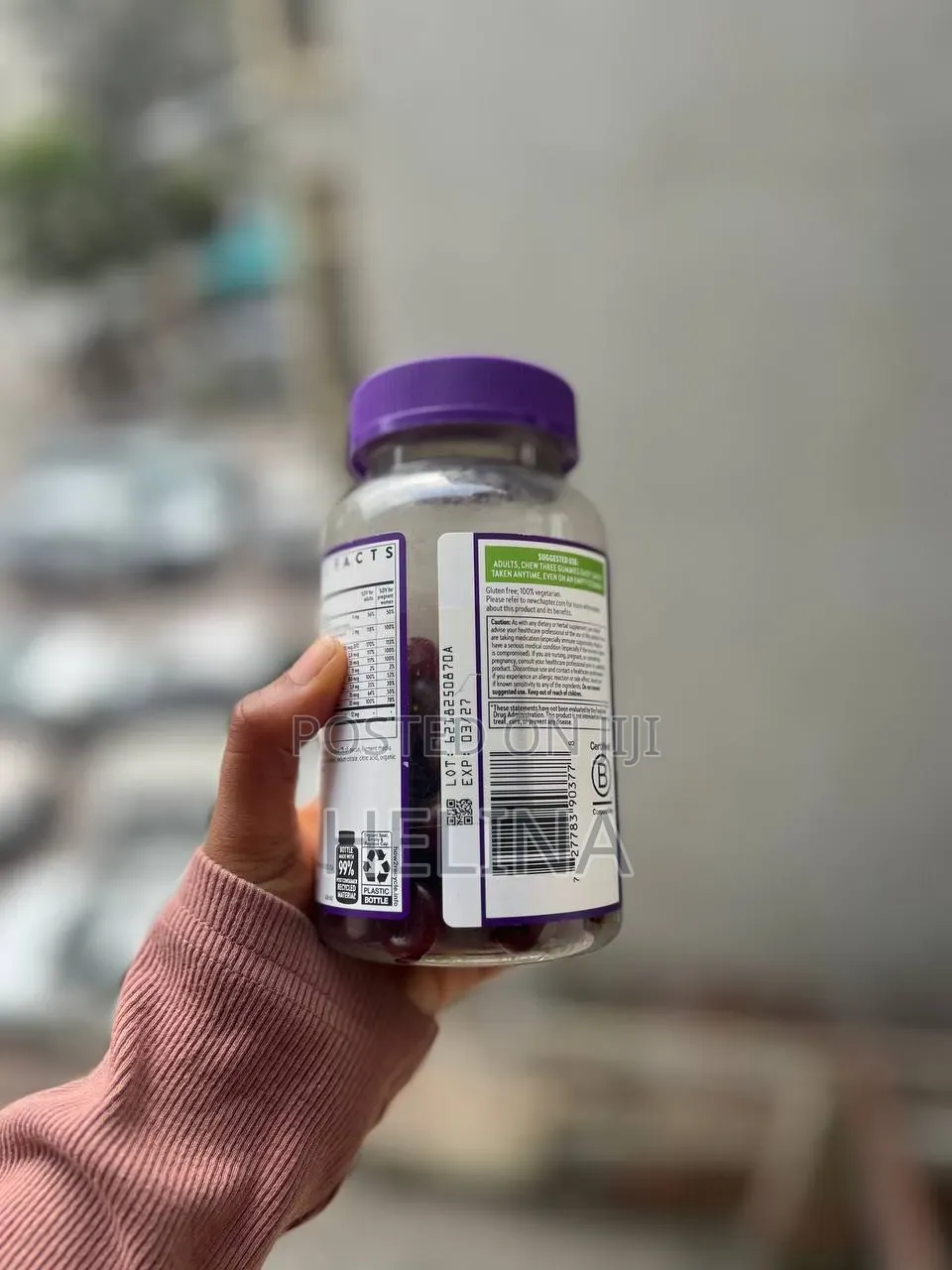 New Chapter Prenatal Multivitamin Made With Organic Fiber 90 Gummies