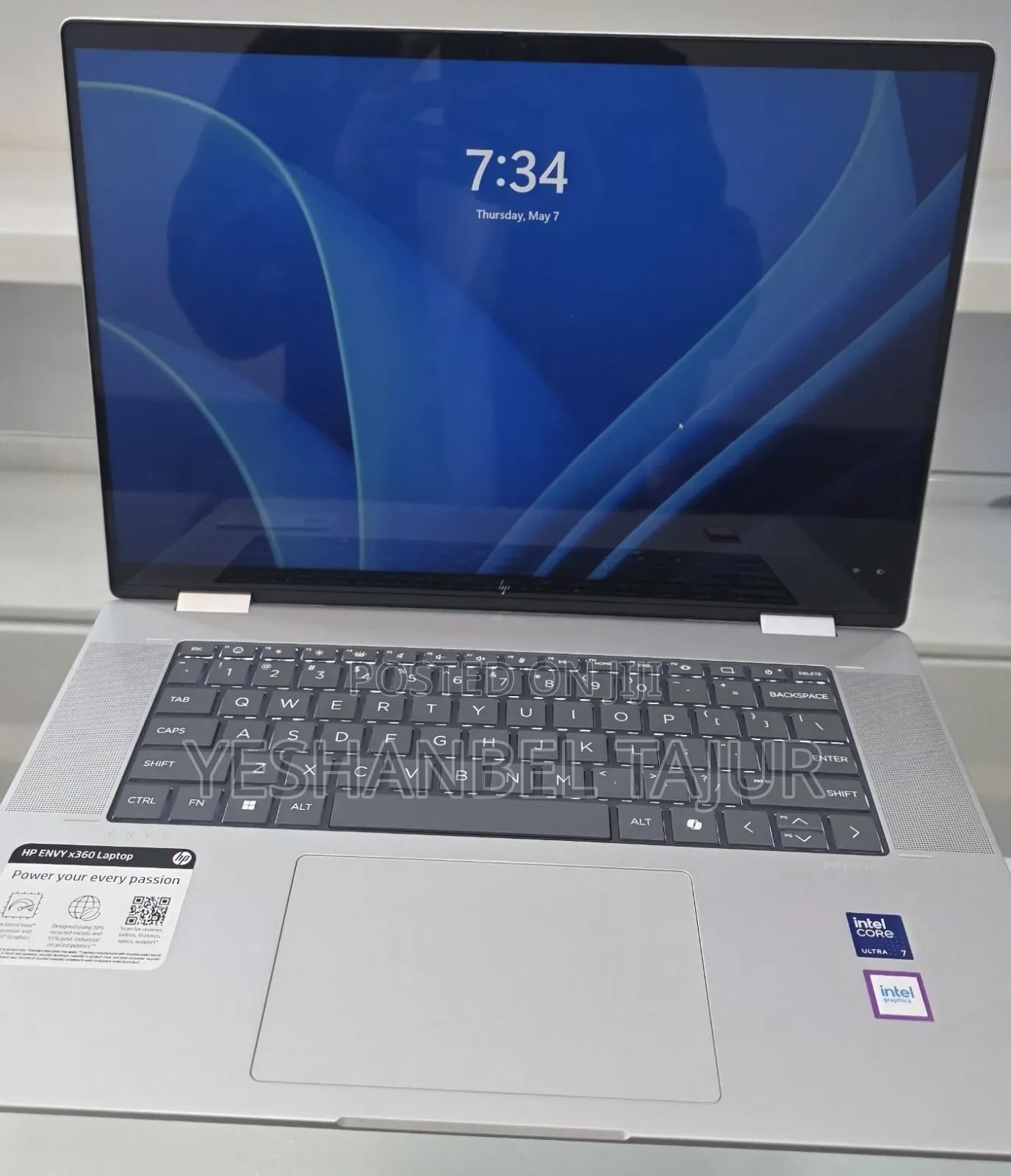 New Laptop HP Envy 15 16GB Intel Core 7 SSD 1T