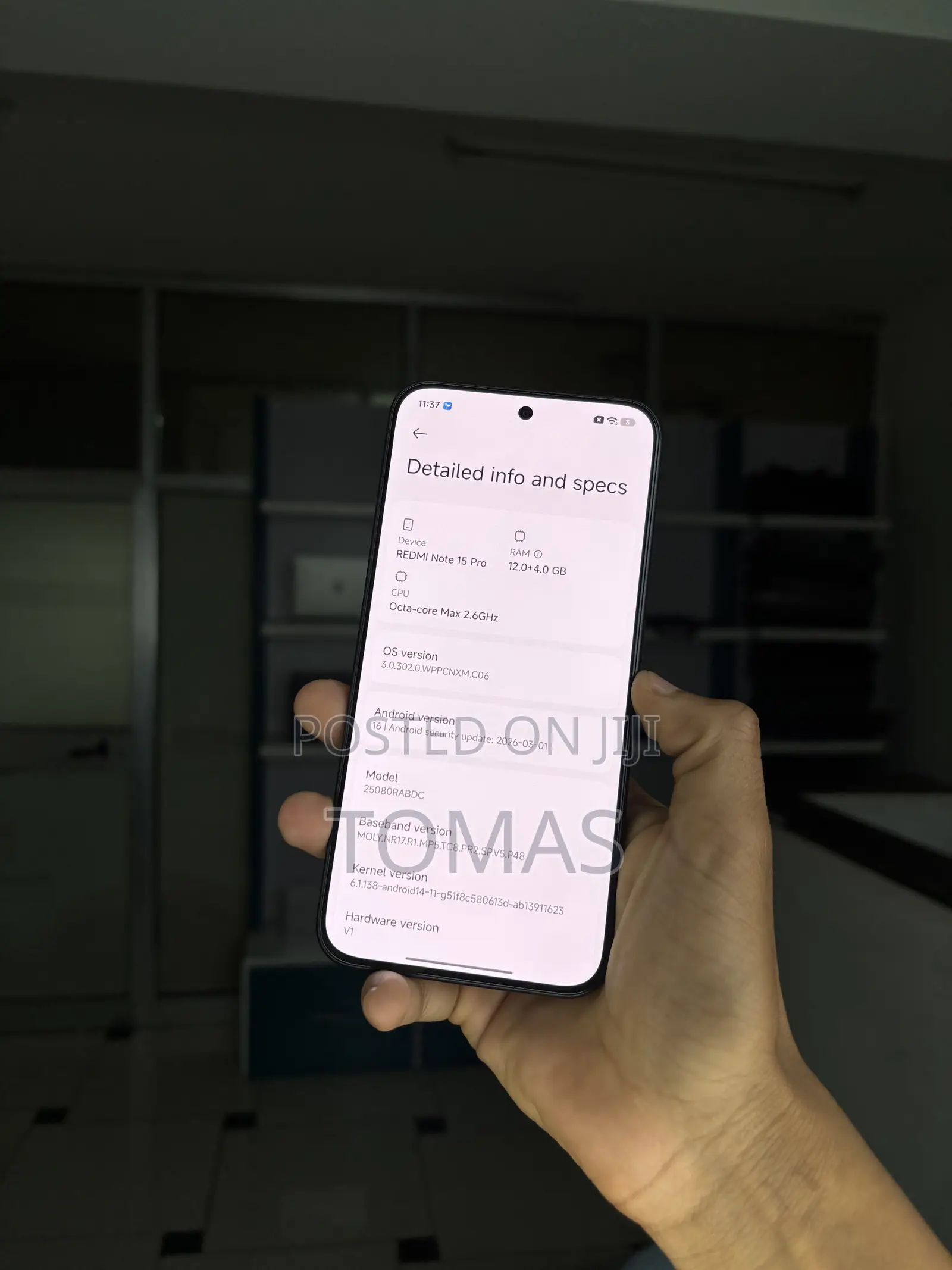 New Xiaomi Redmi Note 15 Pro 256 GB Black