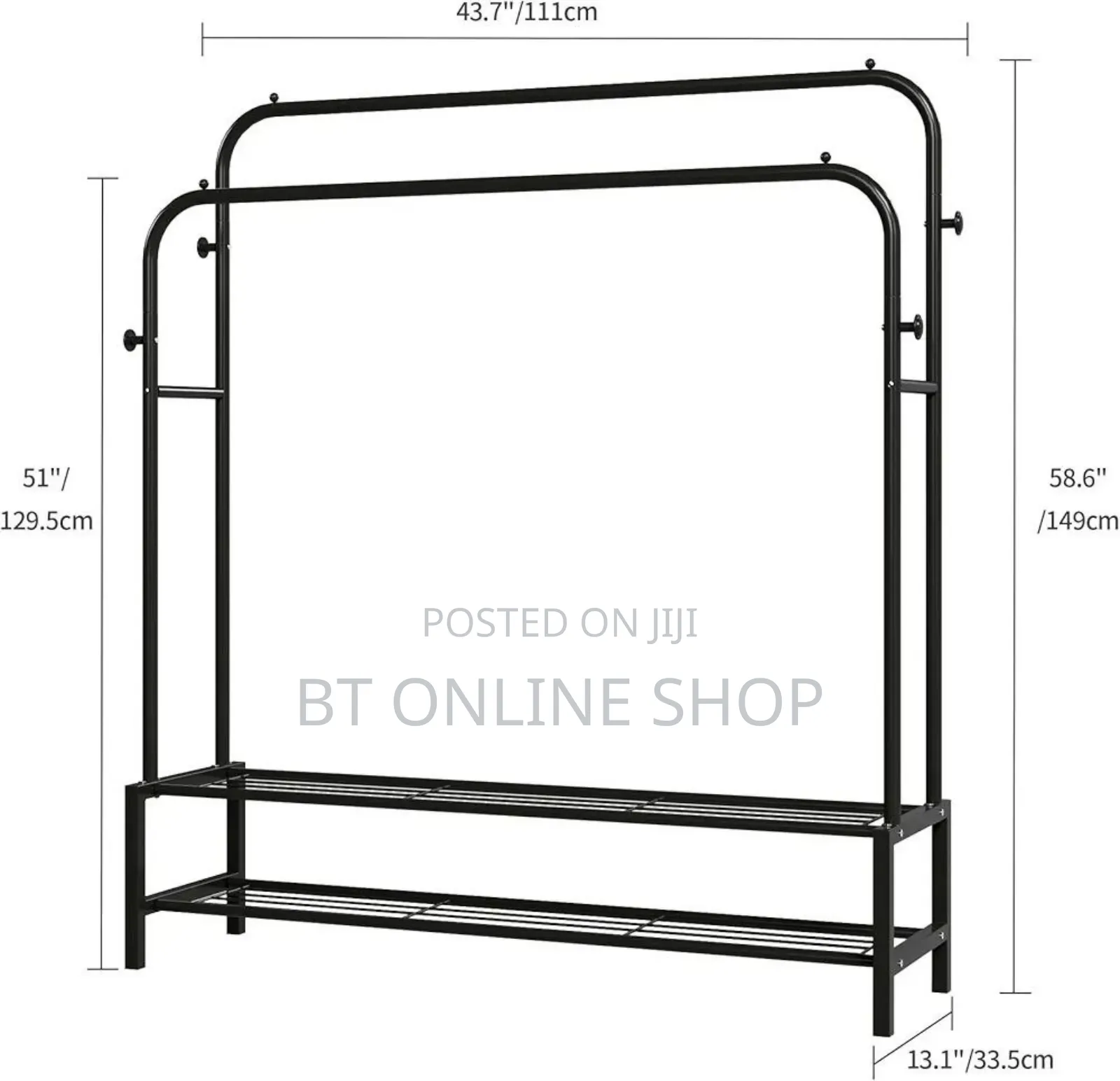 New Simple Floor Clothes Rack
